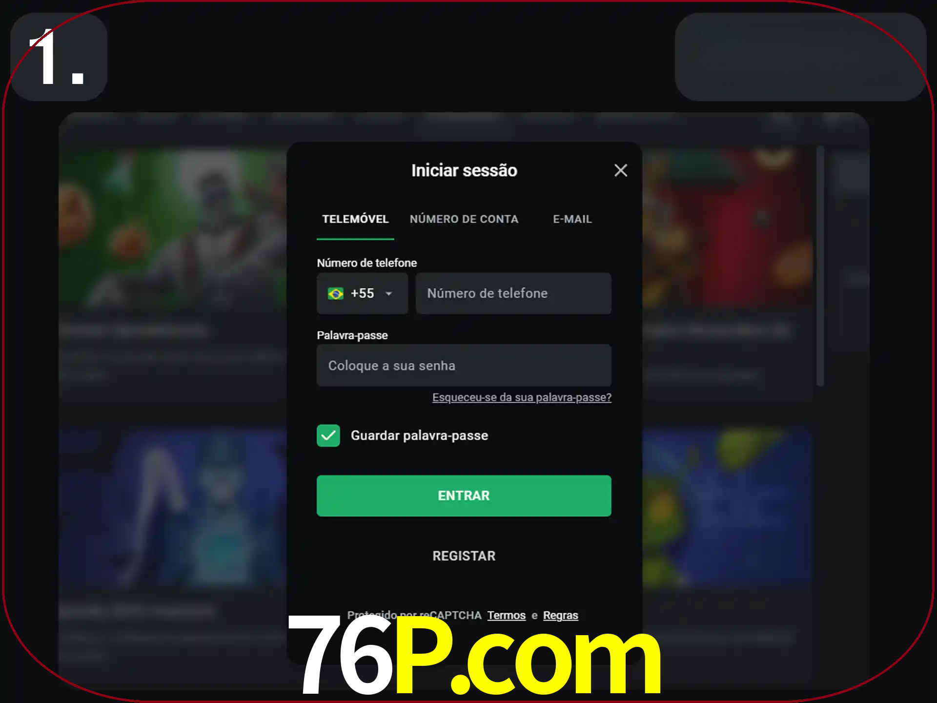 Acesse o site.